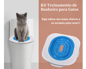 Kit Treinamento de Banheiro para Gatos